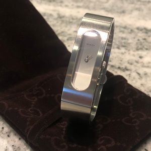 Authentic Gucci Cuff/Bangle Watch